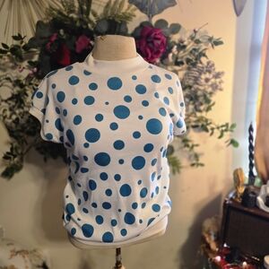 VTG 80s/90s Polka Dot Women's Tee